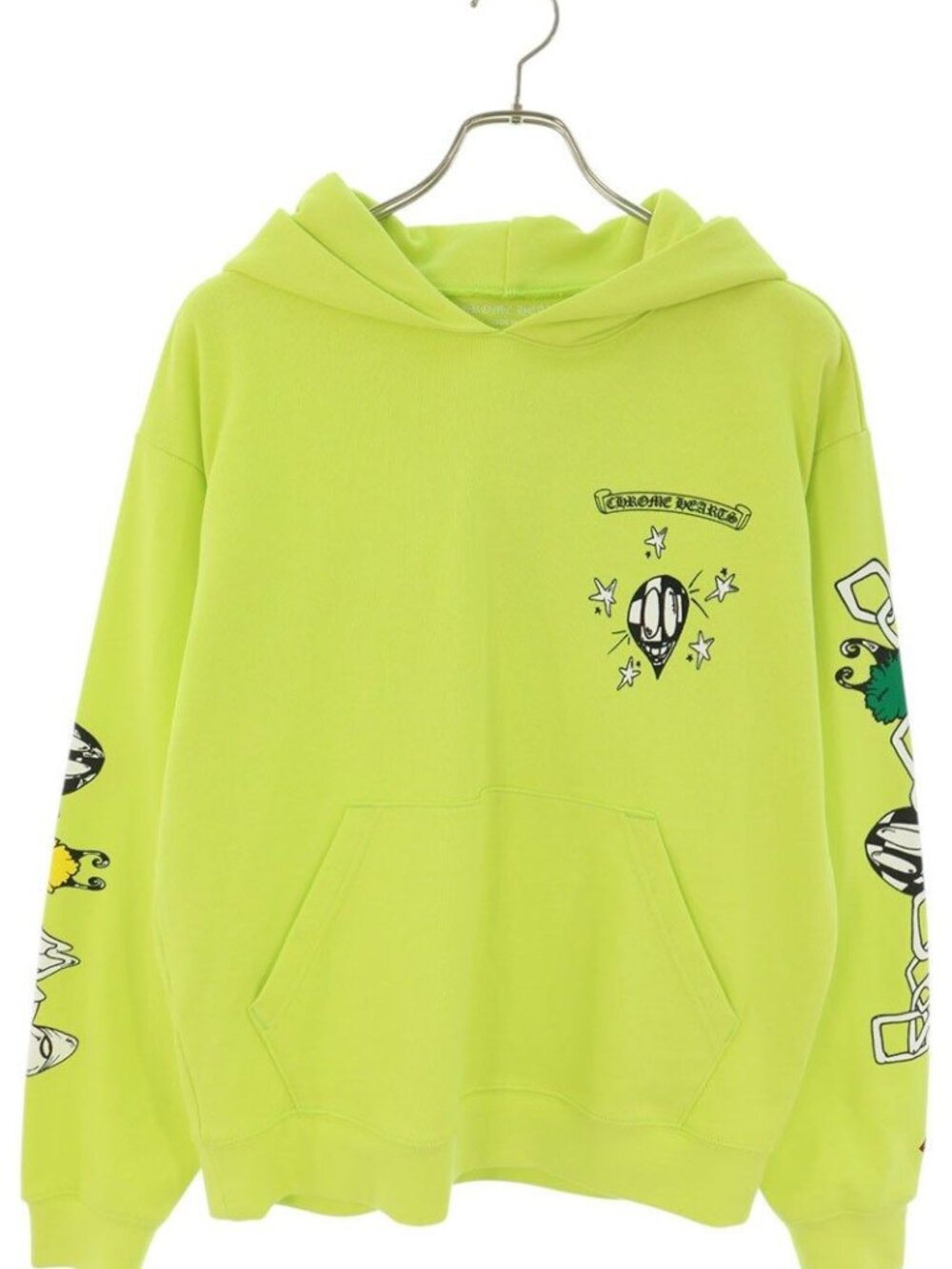 Chrome Hearts Ppo Hrdwr Grn HD Plvr Matty Boy Print Green Hoodie